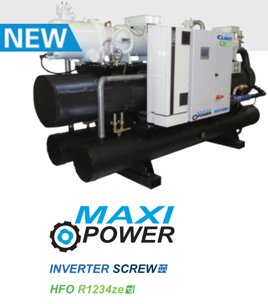 Clint MAXI POWER HFO R1234ze da 234 KW a 1650 KW