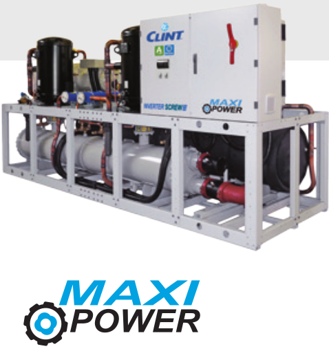 Clint MAXI POWER HFO R1234ze da 234 KW a 1650 KW
